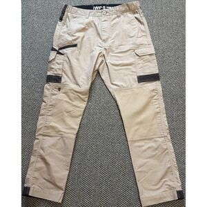 Men's Workwear Cargo Pants – Size 34x30 – WP-5 Style – Tan/Khaki Dura 500   5117